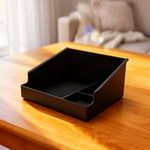 Center Console Organizer - Warm Wood Surface